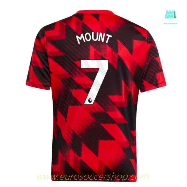 2025-2026 Man Utd Pre-Match Shirt (Red) - Kids (Mount 7)