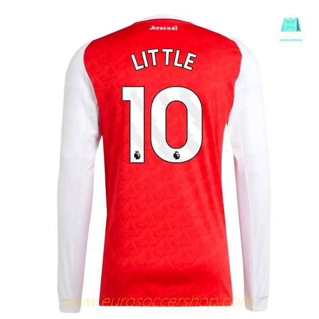 2025-2026 Arsenal Long Sleeve Home Shirt (Little 10)