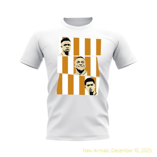 Official Real Madrid (rm) T-shirt - Spanish Football - Football