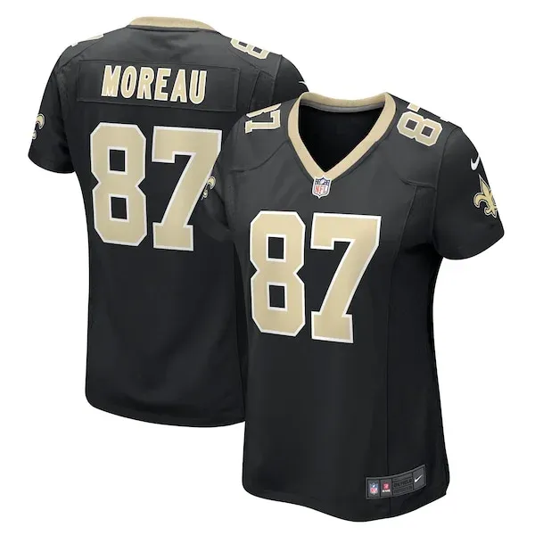 New Orleans Saints Game NFL Jersey - Black | Durable Football Apparel