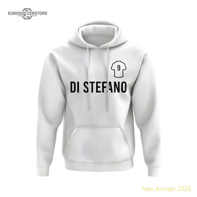 Outstanding Alfredo Di Stefano Real Madrid Number Hoody (white)