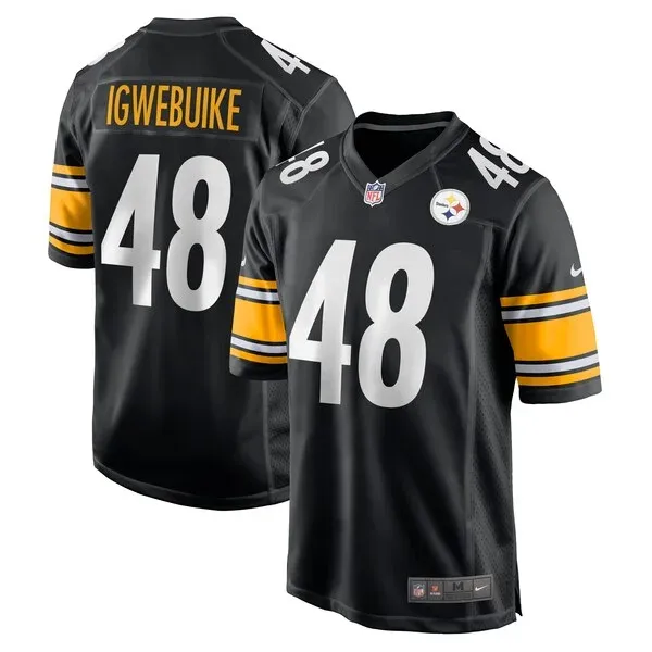 Game-Day PIT Steelers Game Jersey - Black | NFL Fan Apparel | NFL Foot
