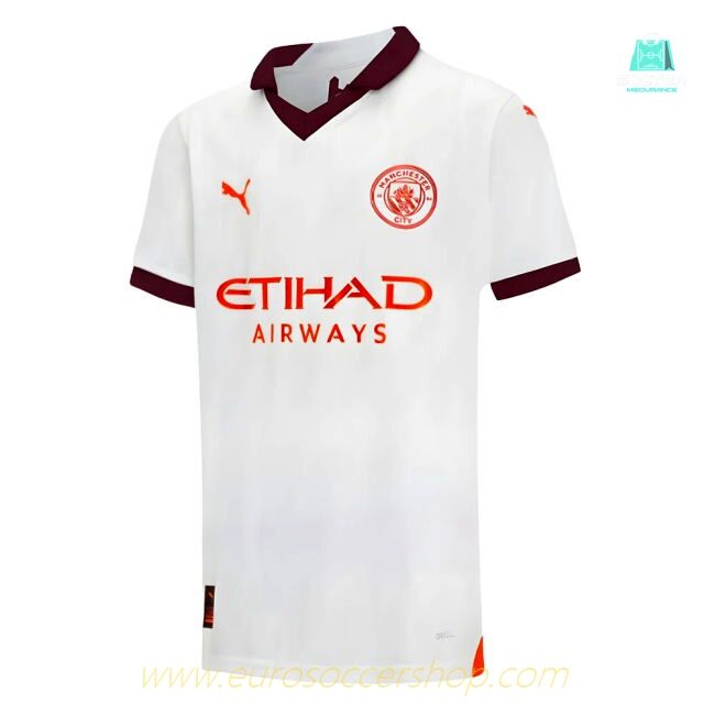 2023-2024 Man City Away Shirt (Kids)
