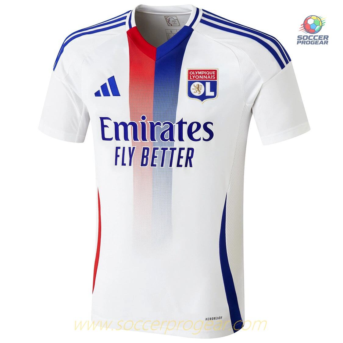 OL Home Football Team Jersey 2024-25 Edition