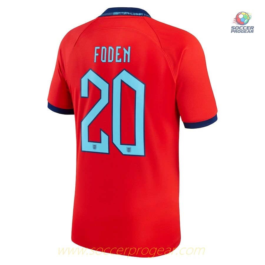 ENGLAND AWAY WORLD CUP 2022 FODEN SHIRT