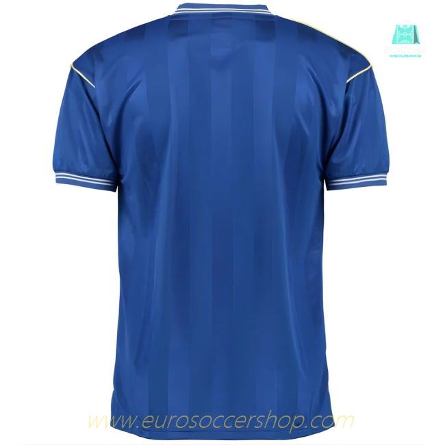 Score Draw Everton 1986 Home Shirt (Your Name)