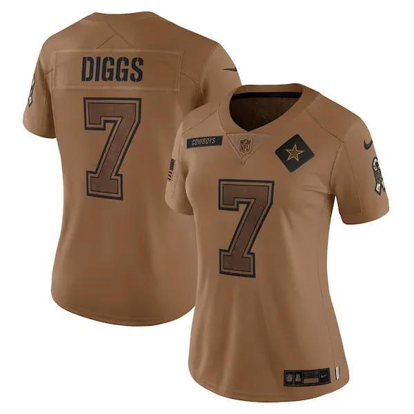 Performance Dallas Cowboys Limited Jersey - Premium Brown NFL Fan J...