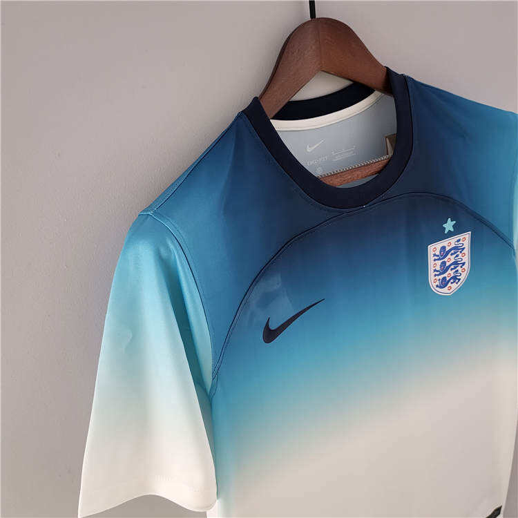 Genuine Durable World Cup 2022 England Blue Training Shirt