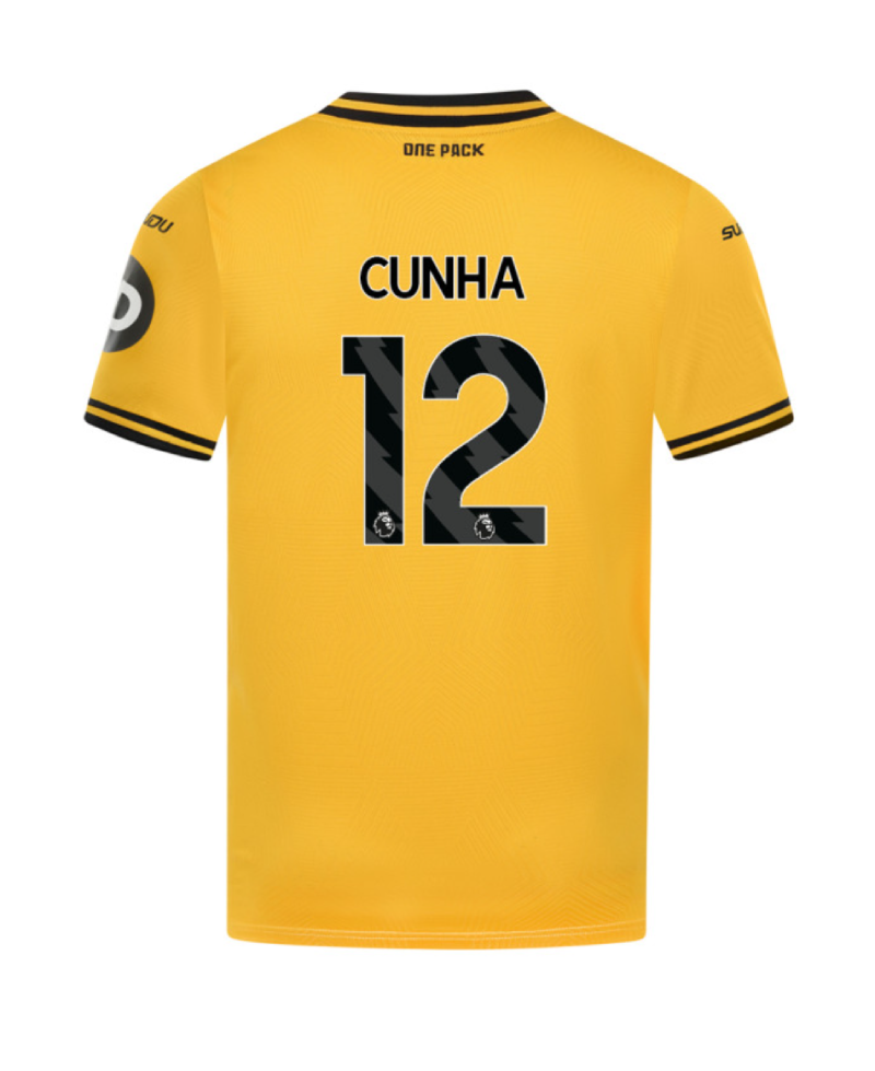 Wolverhampton Wanderers 24-25 Home Jersey for CUNHA 12