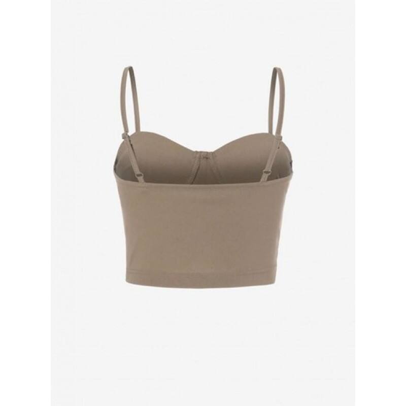 Corset Style Cropped Bralette Cami Top WQ9850