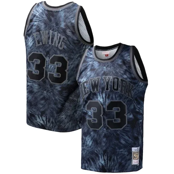 Patrick Ewing NYK Swingman Jersey - top-tier player-jersey - Black