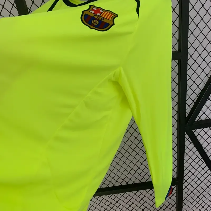 2005-2006 Barcelona Long Sleeve Jersey retro kit