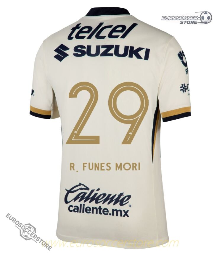 Pumas UNAM 25-26 Home Jersey R. FUNES MORI 29