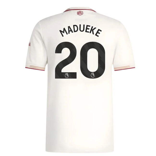 2025-2026 Arsenal Authentic Third Shirt (Madueke 20) - premium