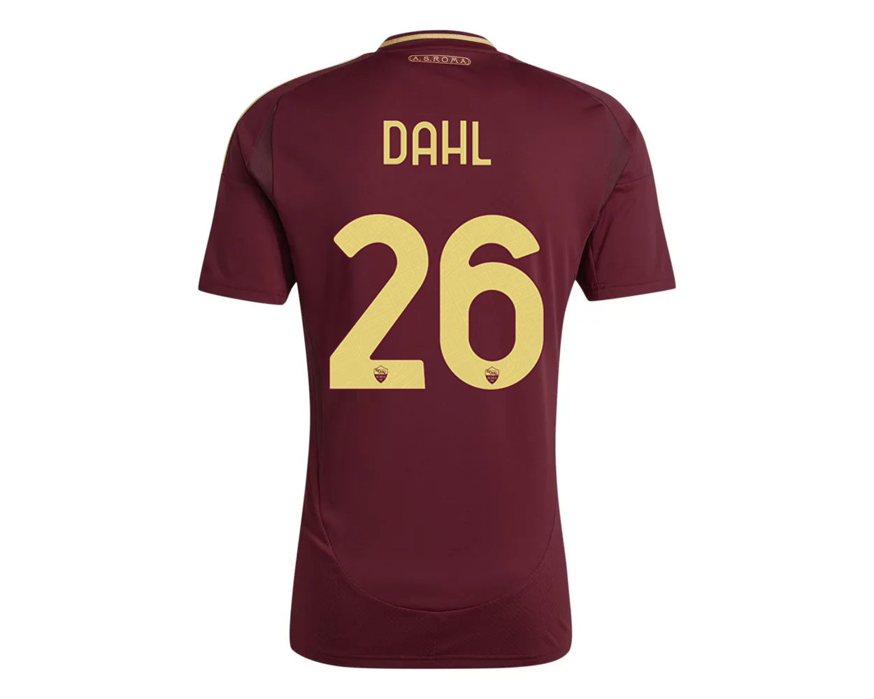 AS Roma 24-25 Season Home DAHL #26 Football Jersey
