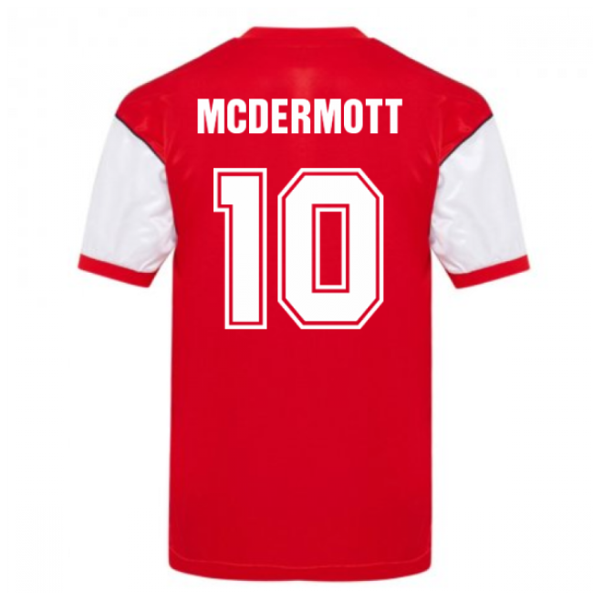 McDermott 10 Latest Lightweight Arsenal Home Match Shirt