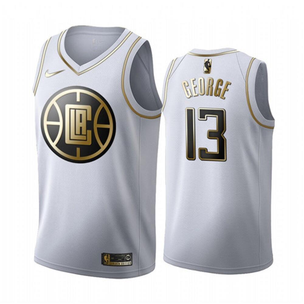 Elite 13 White Jersey - Golden Edition - NBA Collection