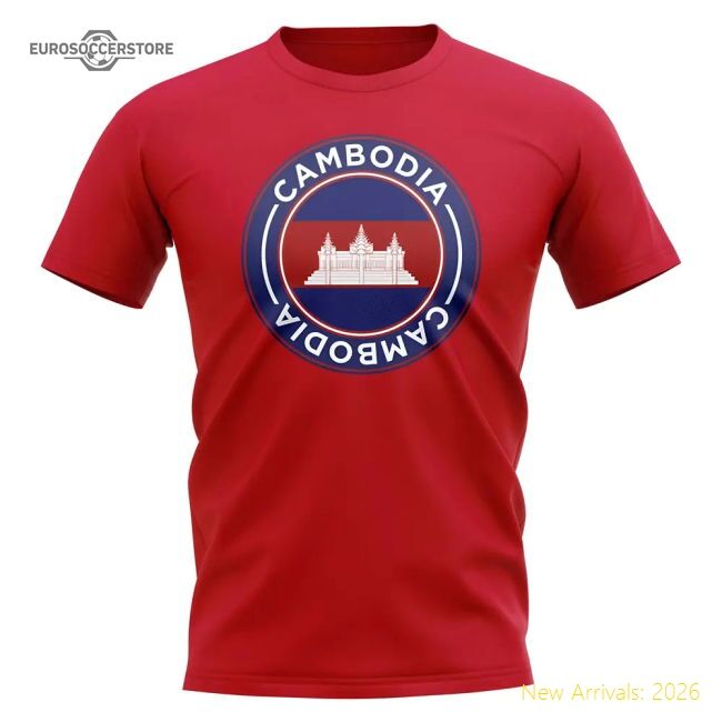 Top Cambodia Football 20242025 Regular Jersey Slim Sleek