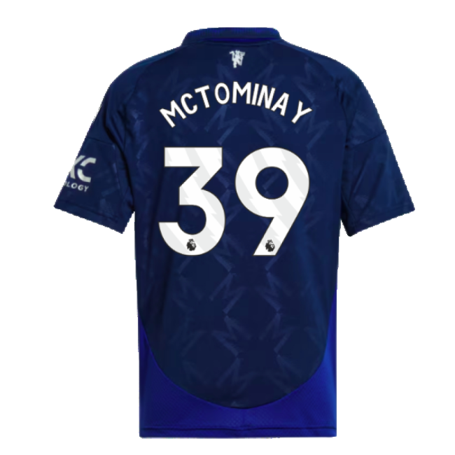 Authentic 2024-2025 Man Utd Away Shirt (kids) (mctominay 39)
