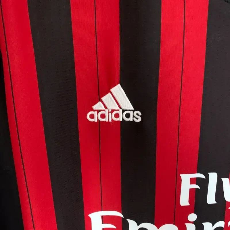 2013-2014 AC Milan Long Sleeve Jersey retro kit