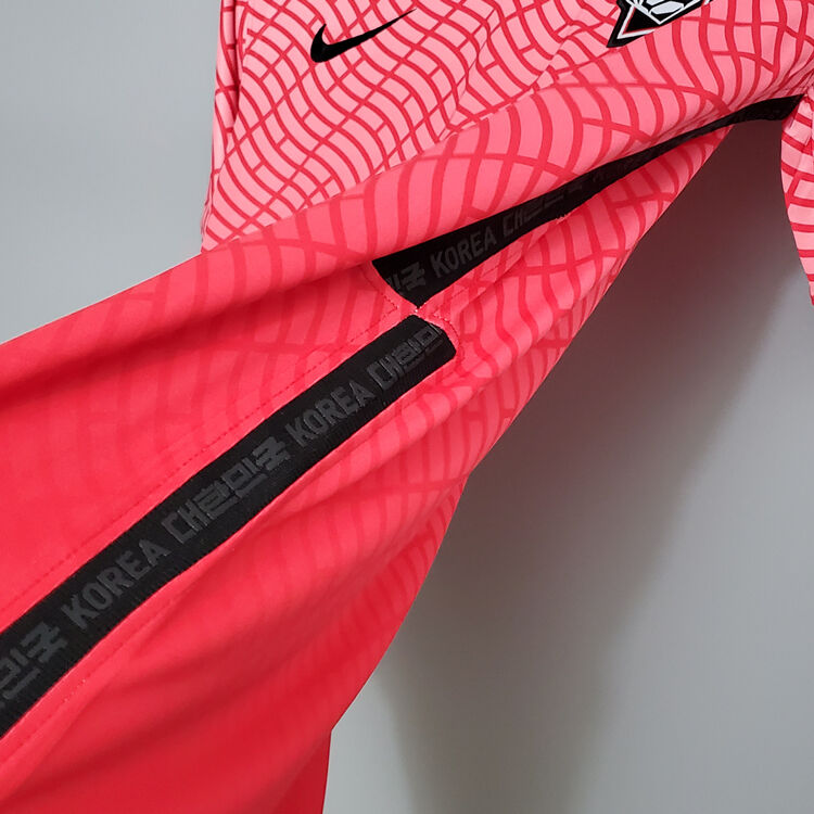 South Korea 20-21 Home Red Soccer Shirt Jersey - Official Replica