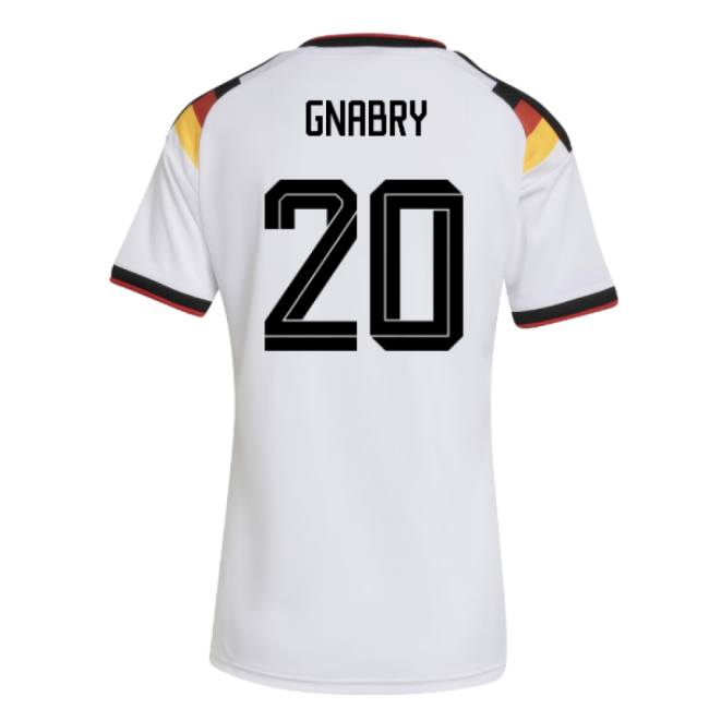 Germany National Team Replica Jersey - Womens Version (Gnabry 20)