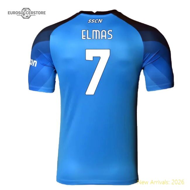 Azzurri 2022-23 Player Issue Home Shirt (3xl) (elmas 7) (excellent)