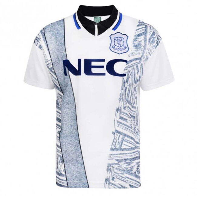 2025-26 Everton Authentic Away Football Shirt Everton 1995 S