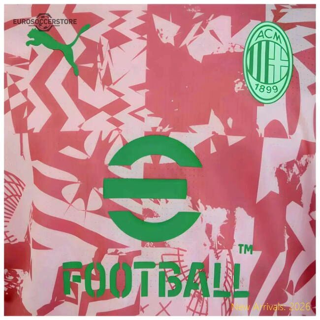 Ac Milan Serie A Tim Pulisic Shirt Authentic Jersey Adidas Climacool