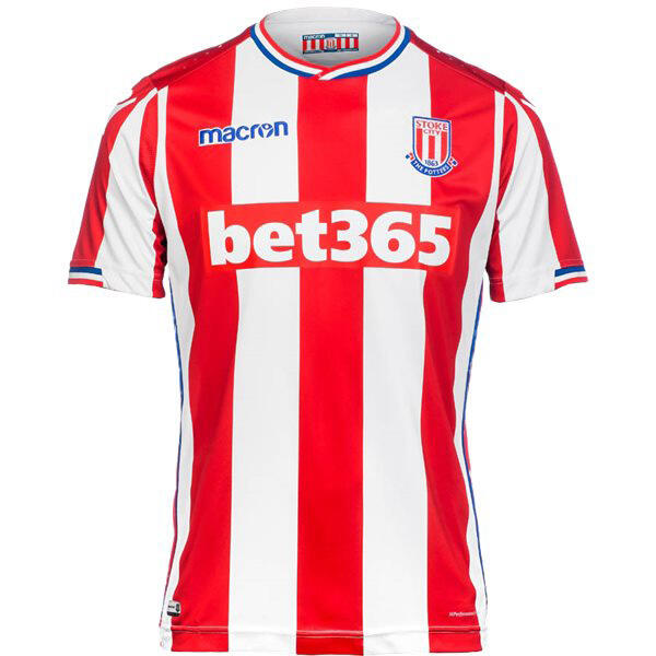Stoke City Home 201718 Soccer Jersey Shirt - Official Replica 26099