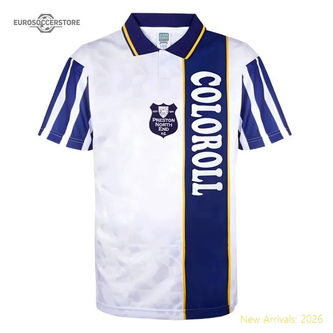 Preston North End 1994 Retro Home Shirt - Official Edition