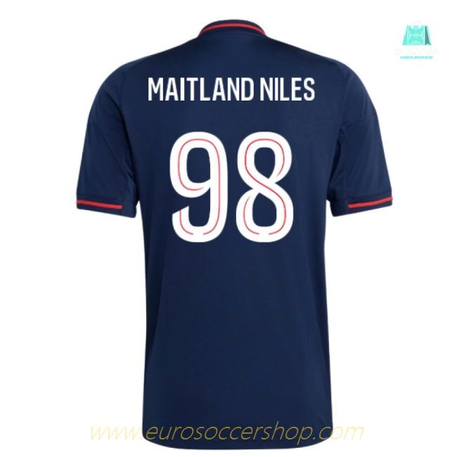 2025-2026 Olympique Lyon Away Shirt (Maitland Niles 98)