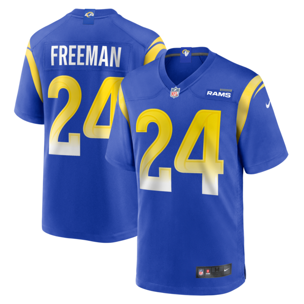 Los Angeles Rams Royce Freeman Game Jersey - Royal | NFL Player Jersey