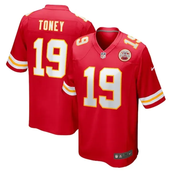 Kansas City Chiefs Game Football Jersey - Red  | team apparel