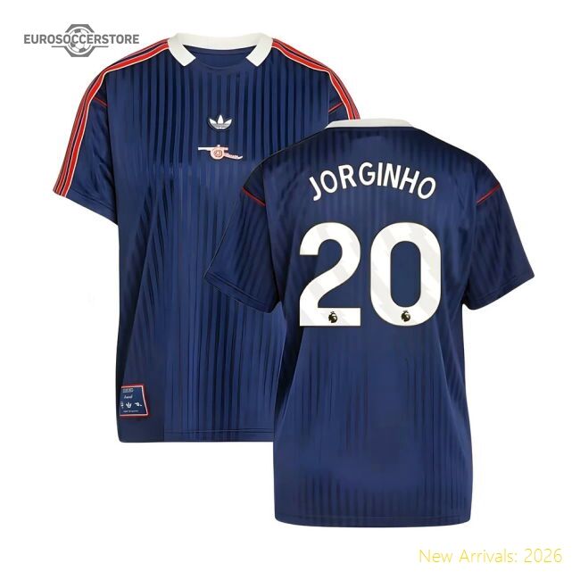 Premium Arsenal Terrace Icons Shirt (navy) (jorginho 20) - Premium