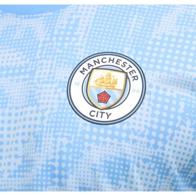 Trendy Man City 2025-2026 Man City Training Jersey (Light Blue) (Do...