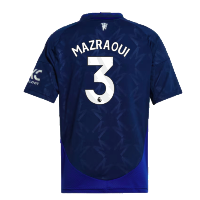 2024-2025 Man Utd Away Shirt (kids) (mazraoui 3) - Cost-effective