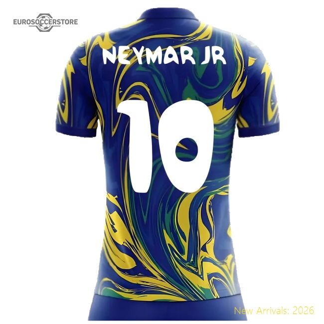 Neymar Brazil Jersey - Pro 2025-2026 Edition Performance