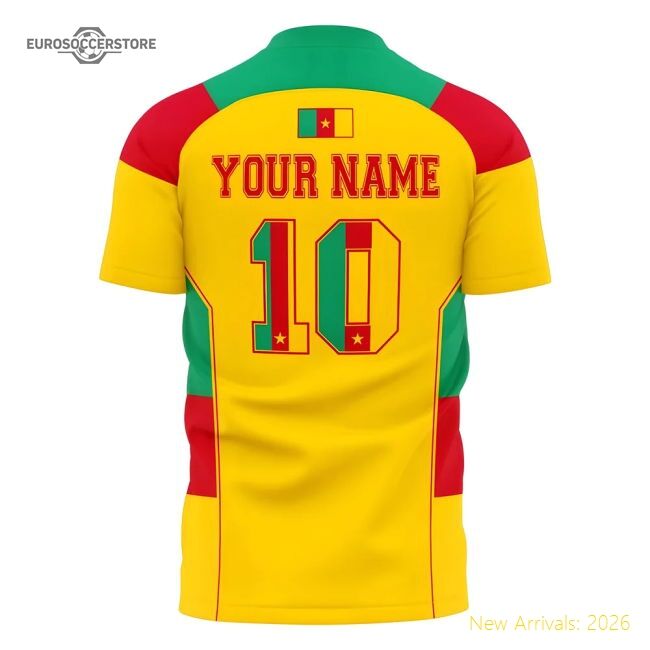 Cameroon National Team World Cup Supporters Jersey (yellow) - Baby