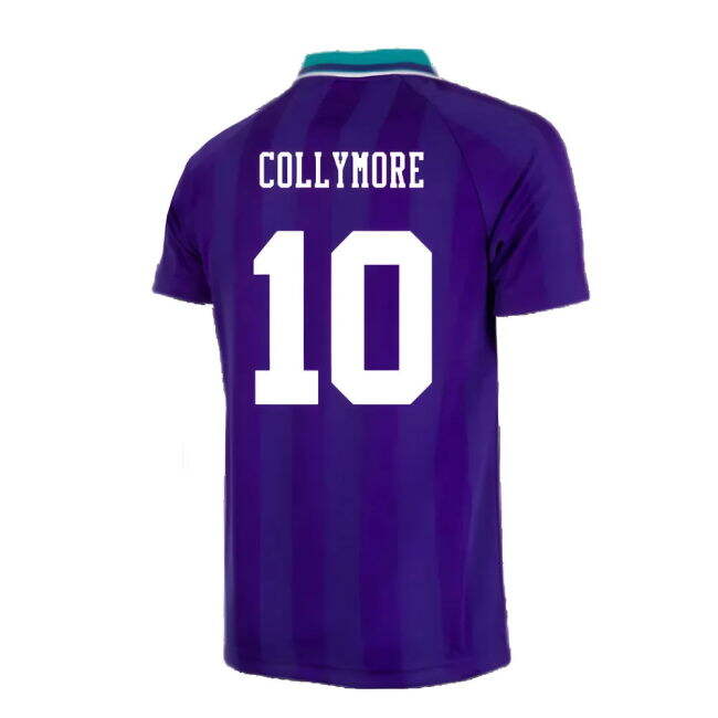 Football Away Retro Shirt Collymore #10 Elite Performance Match Da...