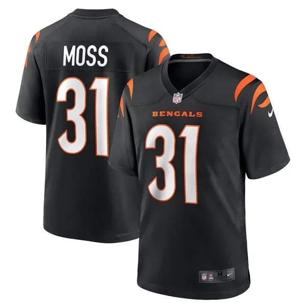 None Zack Moss Game Jersey - Black | NFL Player Jersey | NFL Football