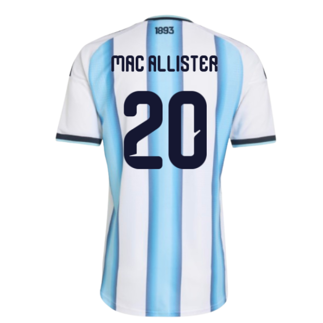 Vintage Argentina 2026-2027 Argentina Authentic Home Shirt (Mac All...