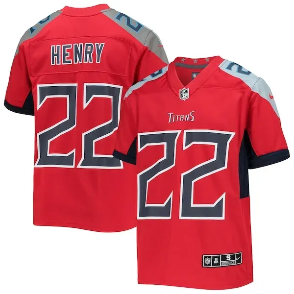 None Game Football Jersey - Red  | player jersey | NFL Football