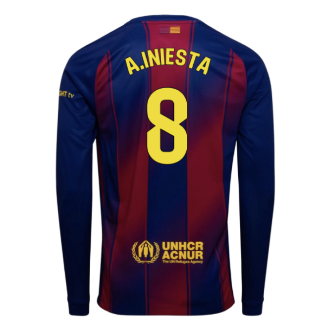 Barcelona 2025-2026 Home Kit - Authentic Fan Edition - La Liga