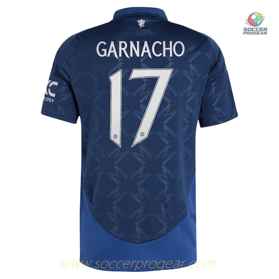 Manchester United Away Soccer Shirt 2024-2025 Season Garnacho