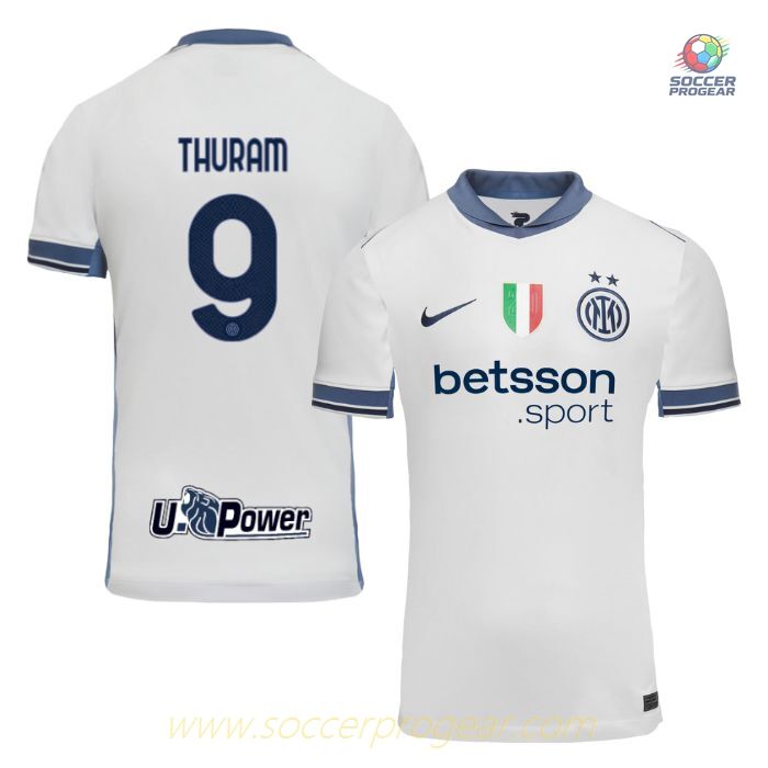 Inter Milan Away Soccer Jersey 2024/25 Collection Thuram
