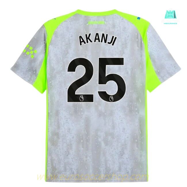 2025-2026 Man City Third Shirt (Akanji 25)