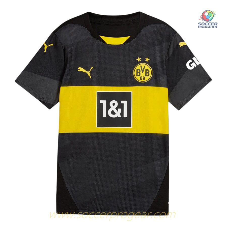 BVB Dortmund Away Youth Soccer Jersey 2024/25 Collection