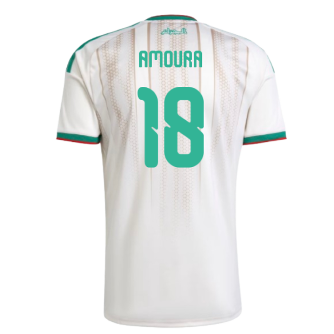 Supporter Grade Algeria Home Supporter Shirt (Adults) (Amoura 18)