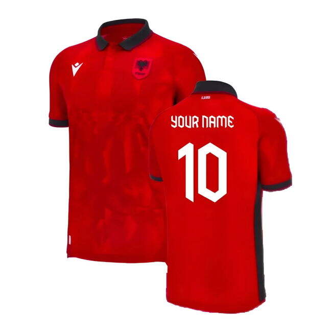 Albania International Team Contemporary Home Soccer Jersey